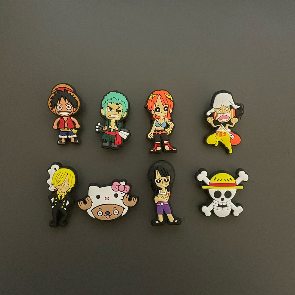 NWT One Piece Anime Show Crocs Charms